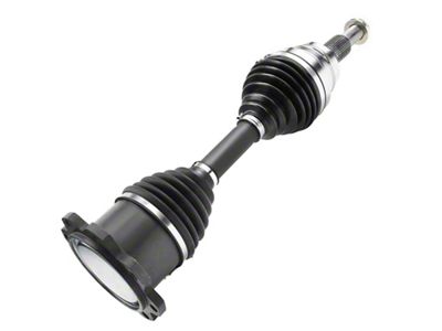 CV Axle Shaft Assembly with Heavy Duty Thermoplastic Outboard Boot; Front (11-14 4WD Sierra 2500 HD)
