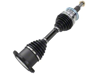 CV Axle Shaft Assembly with Heavy Duty Thermoplastic Outboard Boot; Front (15-19 4WD Sierra 2500 HD)