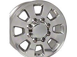 CV75A Polished 8-Lug Wheel; 18x8; 12mm Offset (07-10 Sierra 2500 HD)
