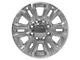 Denali Style Polished 8-Lug Wheel; 20x8.5; 47mm Offset (20-24 Sierra 2500 HD)