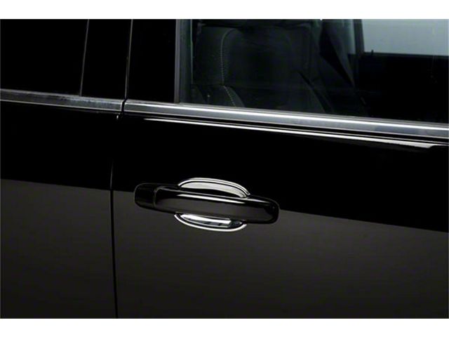 Putco Door Handle Covers; Buckets Only; Chrome (15-19 Sierra 2500 HD Crew Cab)