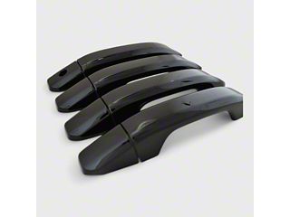 ABS Gloss Black Exterior Side Door Handle Cover Trim For Ford F-150 ABS Gloss Black Exterior Side Door Handle Cover Trim For Ford F-150
