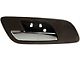 Interior Door Handle; Front Left; Chasmere; Chrome; Plastic; Without Heated Seats and Memory (07-14 Sierra 2500 HD)