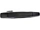 Exterior Door Handle; Front Right; Textured Black; Plastic; Without Chrome Lever and Keyhole (07-14 Sierra 2500 HD)
