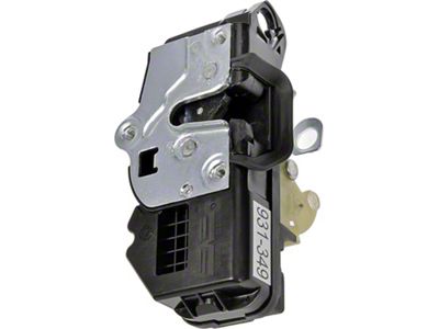 Door Lock Actuator Motor; Integrated With Latch; Front Passenger Side; With Keyless Entry System (07-09 Sierra 2500 HD)