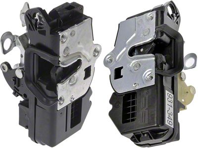 Door Lock Actuator Motor; Pair; Front; With keyless Entry System (07-09 Sierra 2500 HD)