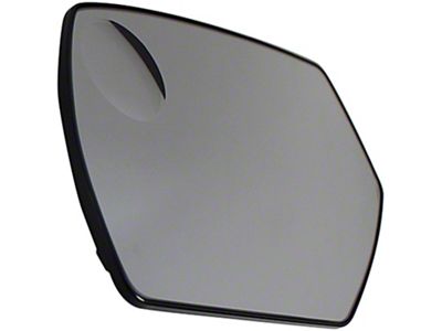 Door Mirror Glass; Heated; Power; Left (14-18 Sierra 2500 HD)