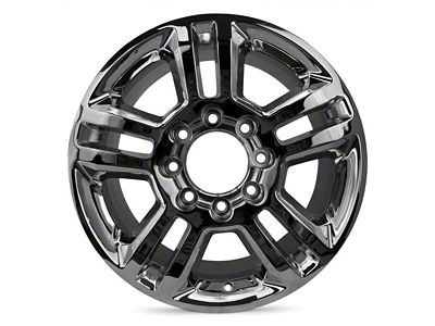 Double 5-Spoke Chrome 8-Lug Wheel; 20x8.5; 44mm Offset (20-25 Sierra 2500 HD)