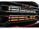 Dual 40-Inch White and Amber LED Light Bars with Grille Mounting Brackets (20-24 Sierra 2500 HD, Excluding Base & Denali)