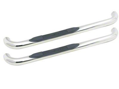 E-Series 3-Inch Nerf Side Step Bars; Stainless Steel (15-19 Sierra 2500 HD Regular Cab)