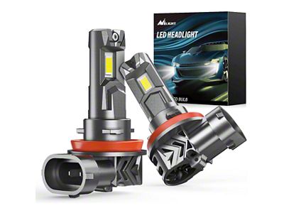 E4S Series LED Headlight Bulbs; H11 (07-14 Sierra 2500 HD)