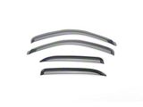Putco Element Tinted Window Visors; Channel Mount; Front and Rear (07-13 Sierra 2500 HD Extended Cab)