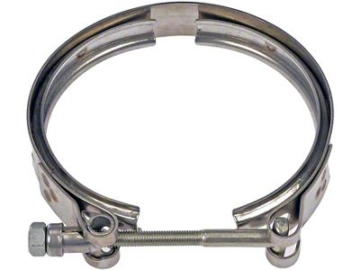 Exhaust Down Pipe V-Band Clamp (07-16 6.6L Duramax Sierra 2500 HD)