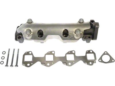 Exhaust Manifold Kit; Passenger Side (07-16 6.6L Duramax Sierra 2500 HD)