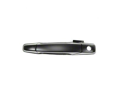 Exterior Door Handle; Front Driver Side; Paint to Match Black (07-14 Sierra 2500 HD)