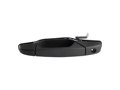 Exterior Door Handle; Front Driver Side; Textured Black (07-14 Sierra 2500 HD)