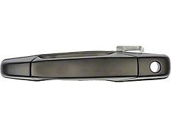 Exterior Door Handle; Front Left; Paint to Match; Plastic; Without Chrome Lever (07-14 Sierra 2500 HD)