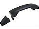 Exterior Door Handle; Front Right; Smooth Black; Plastic; Without Passive Entry (15-19 Sierra 2500 HD)