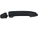 Exterior Door Handle; Front Right; Smooth Black; Plastic; Without Passive Entry (15-19 Sierra 2500 HD)