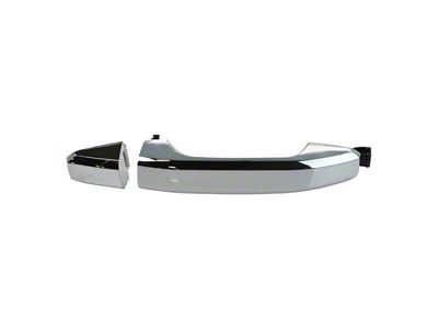 Exterior Door Handle; Rear; Chrome (15-17 Sierra 2500 HD Crew Cab)