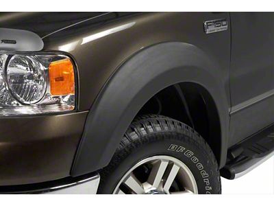 Trail Riderz Fender Flares; Smooth Black (11-14 Sierra 2500 HD)