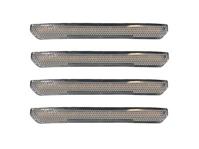 Fender Lenses with Amber LED Lights; Clear (20-25 Sierra 2500 HD)