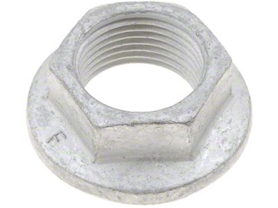Flanged Hex Spindle Nut; M27-2.0; Hex Size 34mm (11-17 4WD Sierra 2500 HD)