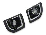 Factory Style Fog Lights; Clear (15-19 Sierra 2500 HD)