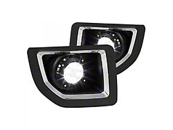Factory Style Fog Lights; Clear (15-19 Sierra 2500 HD)