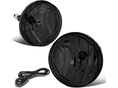 Fog Lights with Switch; Smoked (07-14 Sierra 2500 HD)