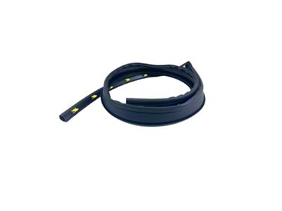 Front Drip Rail Weatherstrip; Passenger Side (10-14 Sierra 2500 HD Regular Cab)