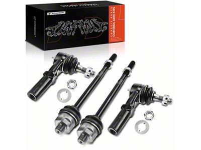 Front Inner and Outer Steering Tie Rod End Kit (01-10 Sierra 2500 HD)