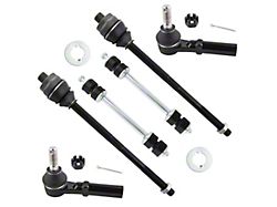Front Inner and Outer Tie Rod Ends with Sway Bar End Links (01-10 Sierra 2500 HD)