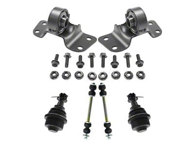 Front Lower Ball Joints with Sway Bar Links and Torsion Bar Mounts (07-08 4WD Sierra 2500 HD Crew Cab)