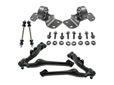 Front Lower Control Arms with Ball Joints, Sway Bar Links and Torsion Bar Mounts (07-08 4WD Sierra 2500 HD Crew Cab)