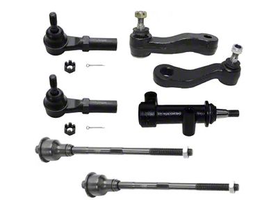 Front Tie Rods with Idler and 3-Groove Pitman Arms (07-10 Sierra 2500 HD w/o Rack and Pinion Steering)