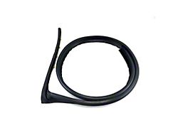 Front Upper Auxiliary Weatherstrip; Driver Side (07-14 Sierra 2500 HD Crew Cab)