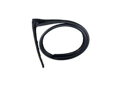 Front Upper Auxiliary Weatherstrip; Passenger Side (07-14 Sierra 2500 HD Crew Cab)