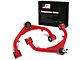 Front Upper Control Arms for 2 to 4-Inch Lift; Red (07-10 Sierra 2500 HD)