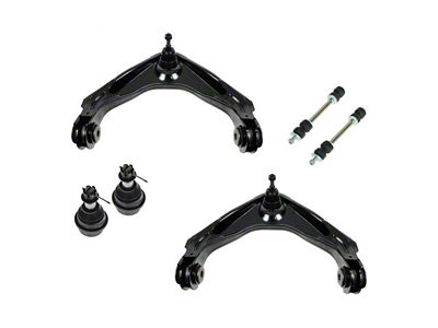 Front Upper Control Arms with Ball Joints and Sway Bar Links (07-10 Sierra 2500 HD)