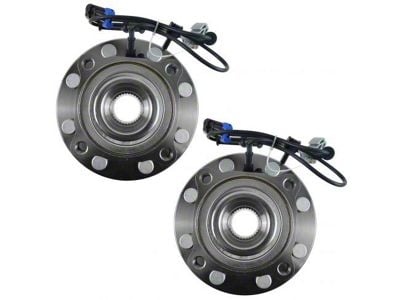 Front Wheel Bearing and Hub Assembly Set (07-10 Sierra 2500 HD)