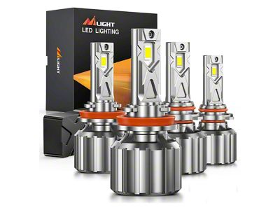 FS1 Series LED Headlight Bulbs; H11/H9/H8/9005 (07-14 Sierra 2500 HD)