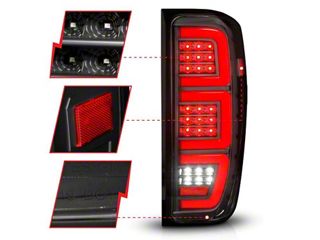 Pair Halogen Tail Lights For 2019-2024 GMC Sierra 1500/2500 – Chrome Housing, Red Lens, W/o Signature Lamp