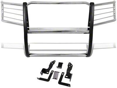 Grille Guard; Chrome (11-14 Sierra 2500 HD)