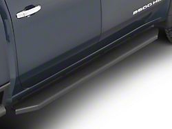 H-Style Running Boards; Black (20-26 Sierra 2500 HD Crew Cab)