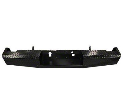 HD Rear Bumper; Gloss Black (15-19 Sierra 2500 HD)