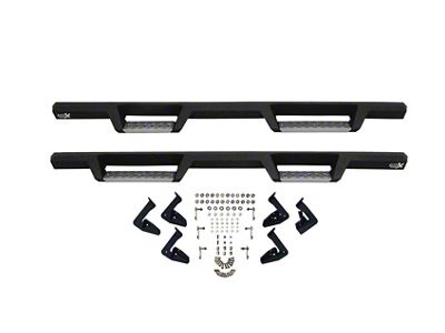 Westin HDX Stainless Drop Nerf Side Step Bars; Textured Black (07-19 Sierra 2500 HD Extended/Double Cab)