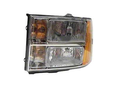 Replacement Headlight Combination Assembly; Driver Side (07-14 Sierra 2500 HD)
