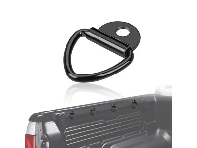 Heavy Duty V-Ring Tie Down Anchors; 10-Pack (Universal; Some Adaptation May Be Required)
