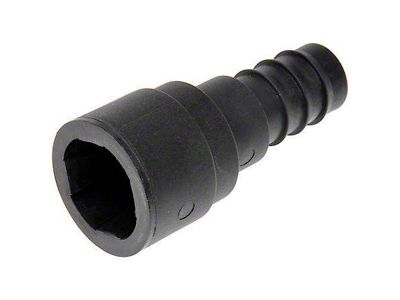 HVAC Heater Hose Connector; 74.93mm (07-09 6.0L Sierra 2500 HD)